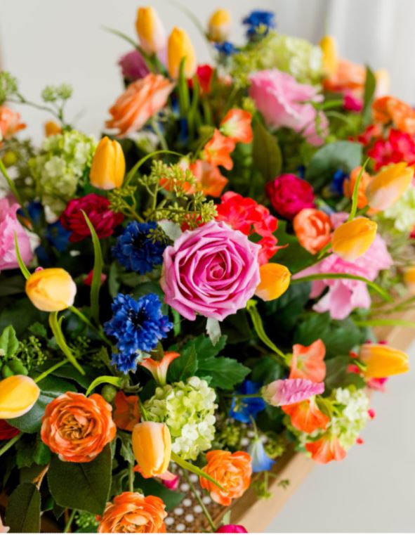Zijden bloemen1